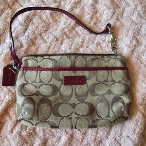 Coach Wristlet